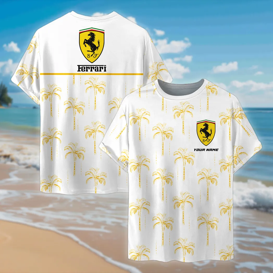 ferrari t shirt fr mnner personalisierter hemd geschenk fr ferrari fan car206031225903 hjerz