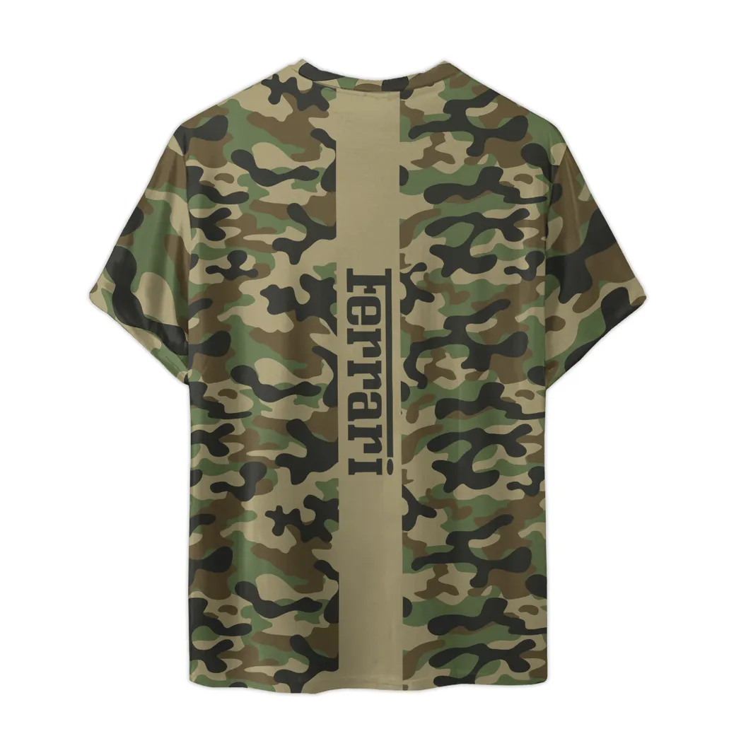 ferrari t shirt im camouflage stil oversized hemd car210040825701 r2yhp