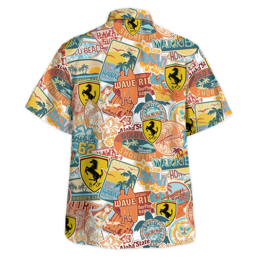 ferrari vintage hawaiian shirts for men geschenk fr ferrari fan car202031225348
