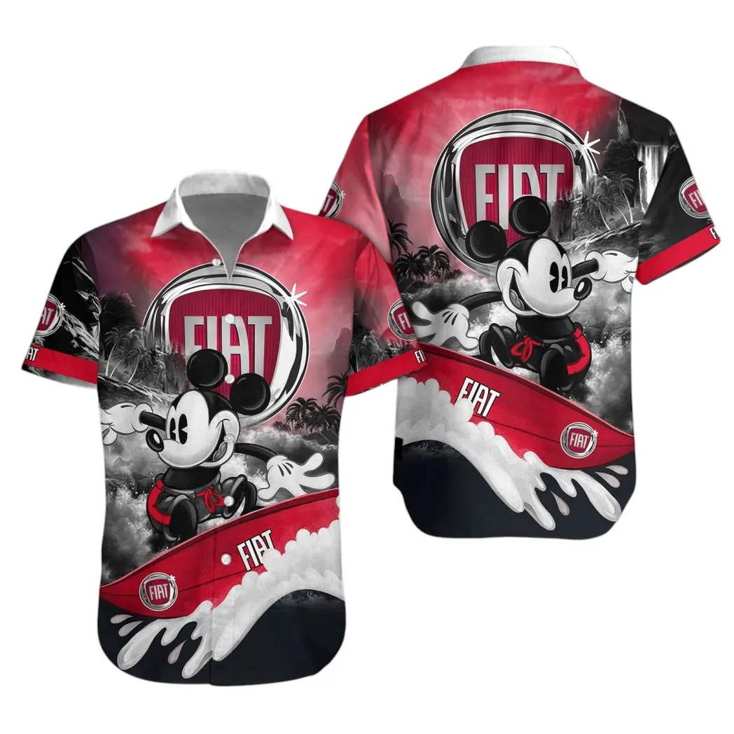 fiat hawaiihemd fr mnner hawaiian shirt fr fiat fan car53030625034 rn77t