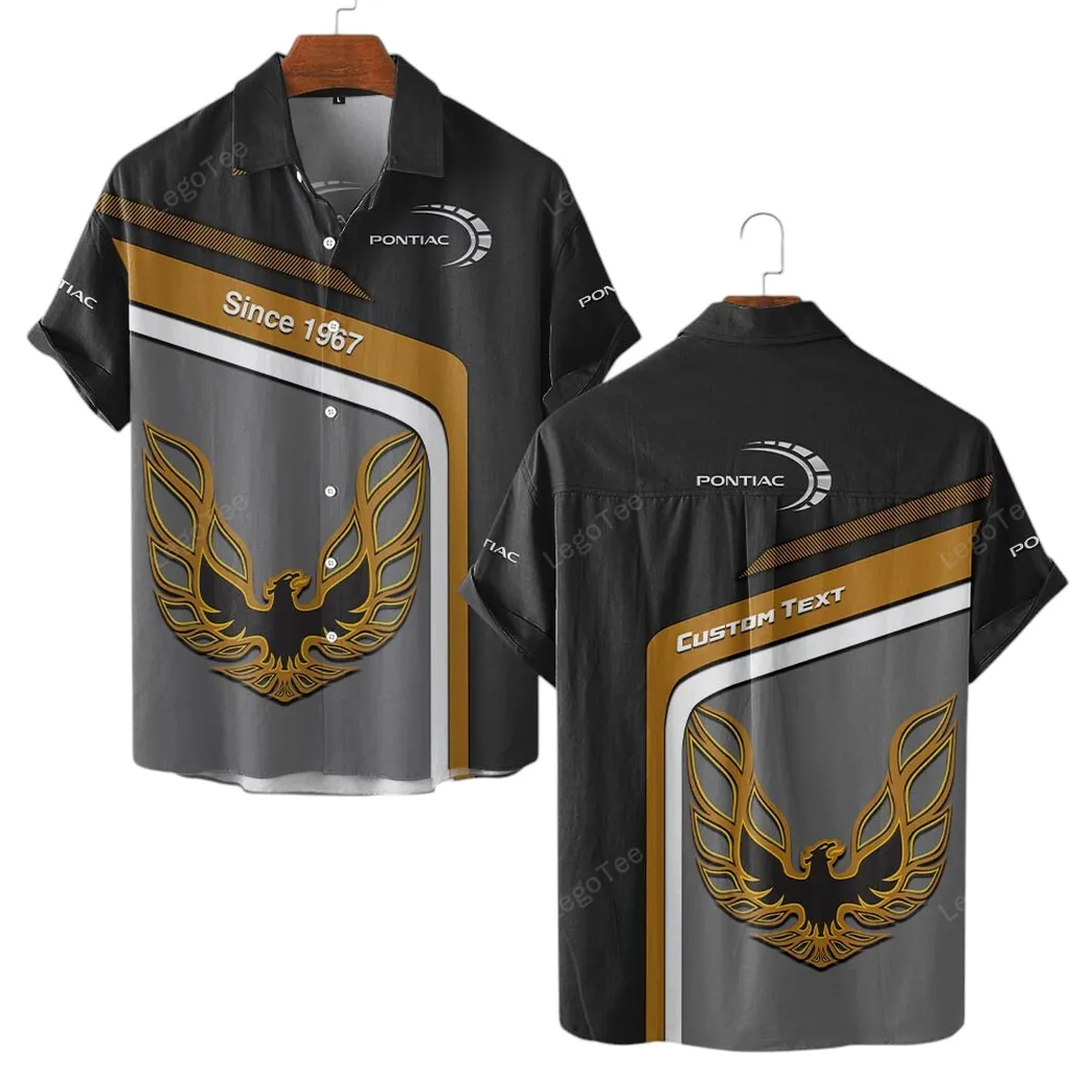 Firebird Pontiac Hawaiihemd für Männer, Hawaiian Shirt für Firebird Pontiac Fan CAR11103032523