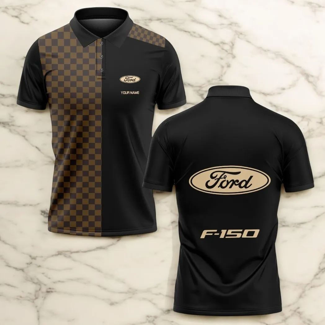 ford f150 polo shirt lv style gift for ford f150 lovers car176022525905 3o66a