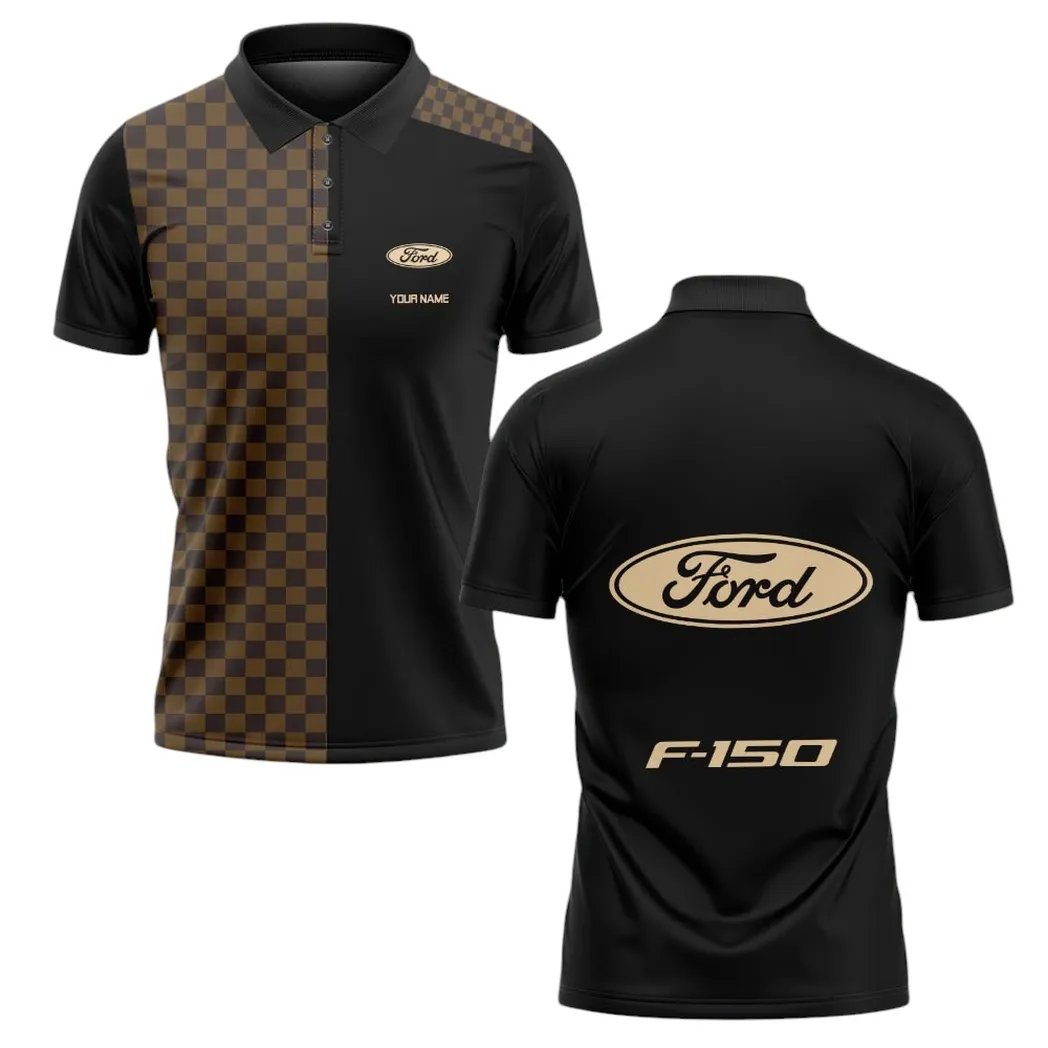 Ford F150 Polo Shirt Lv Style, Gift For Ford F150 Lovers CAR176022525905