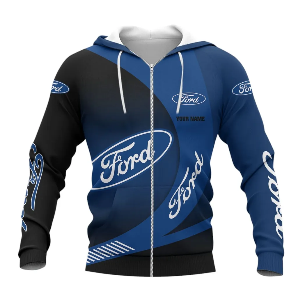 ford hoodie mit reiverschluss allover druck hoodie ford fan car7402222523 euhfz