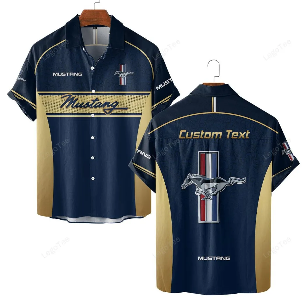 ford mustang personalisierte hawaiihemd fr mnner hawaiian shirt fr ford mustang fan car137021325894 3 wh9nt