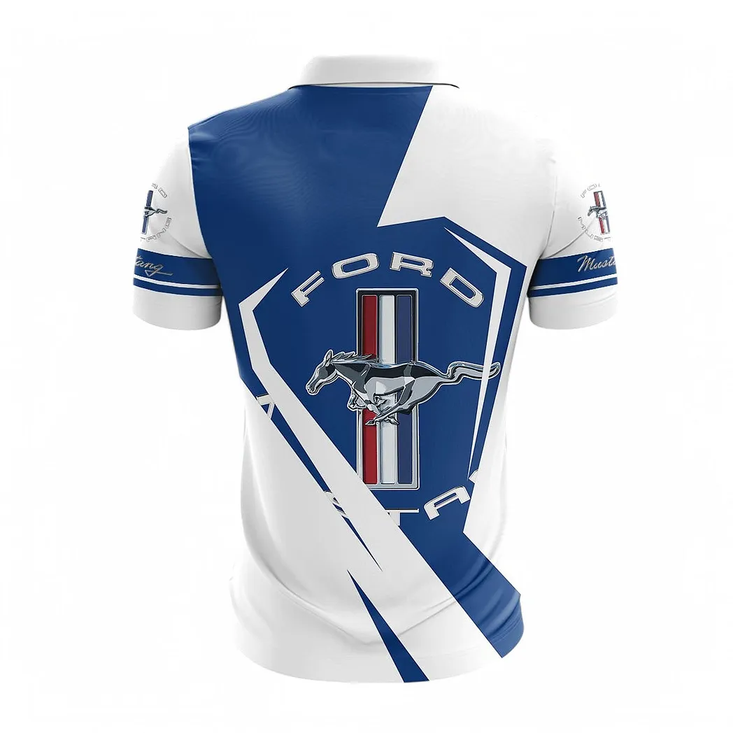 ford mustang poloshirt mit reiverschluss fr mnner geschenk fr ford mustang fan car68022125911 p2kui