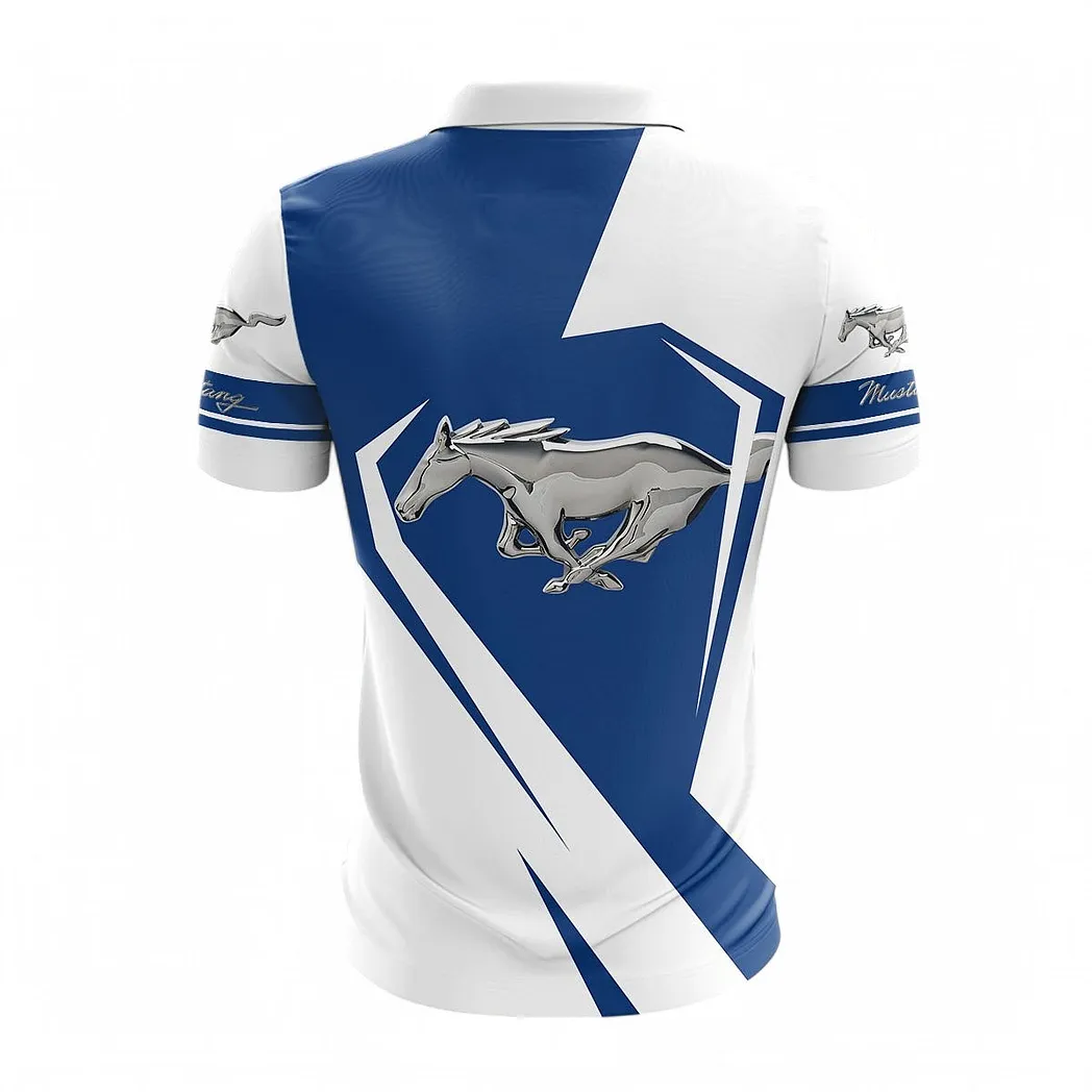 ford mustang poloshirt mit reiverschluss fr mnner geschenk fr ford mustang fan car68022125915