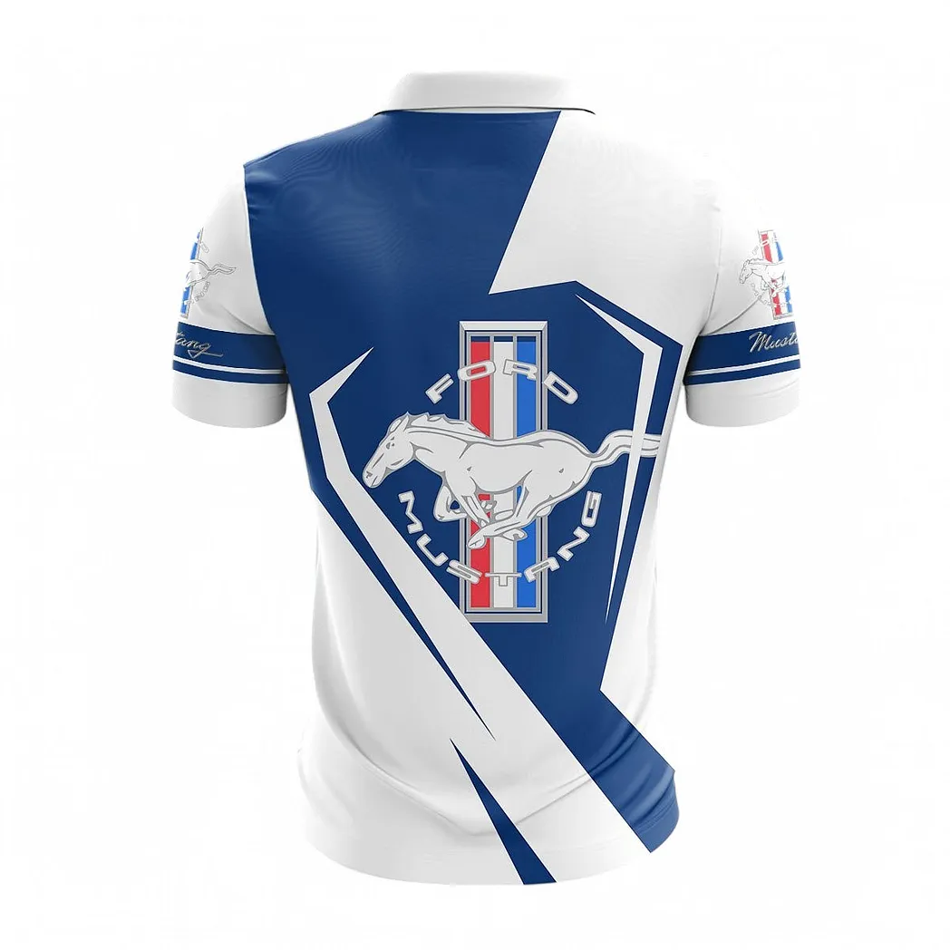 ford mustang poloshirt mit reiverschluss fr mnner geschenk fr ford mustang fan car68022125924 nulp9