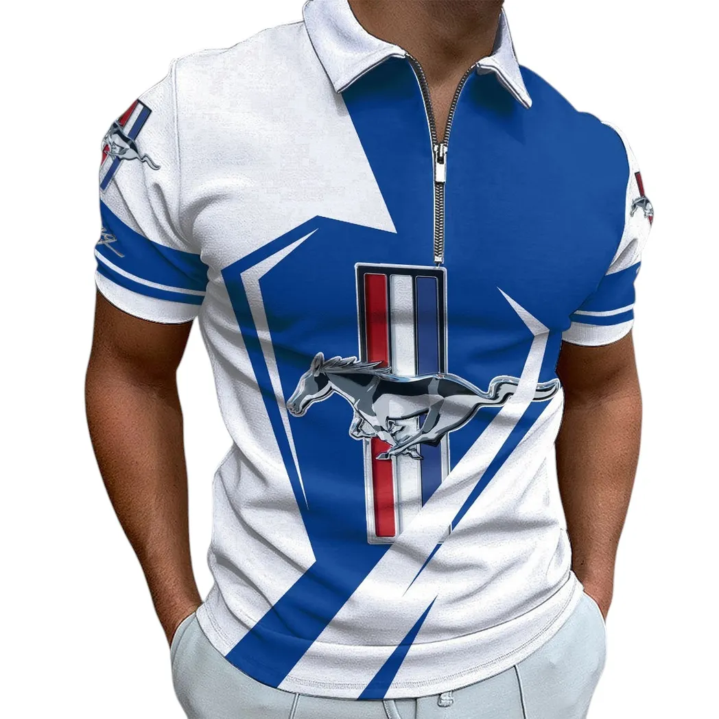 ford mustang poloshirt mit reiverschluss geschenk fr ford mustang fan car3202122520 js8wb