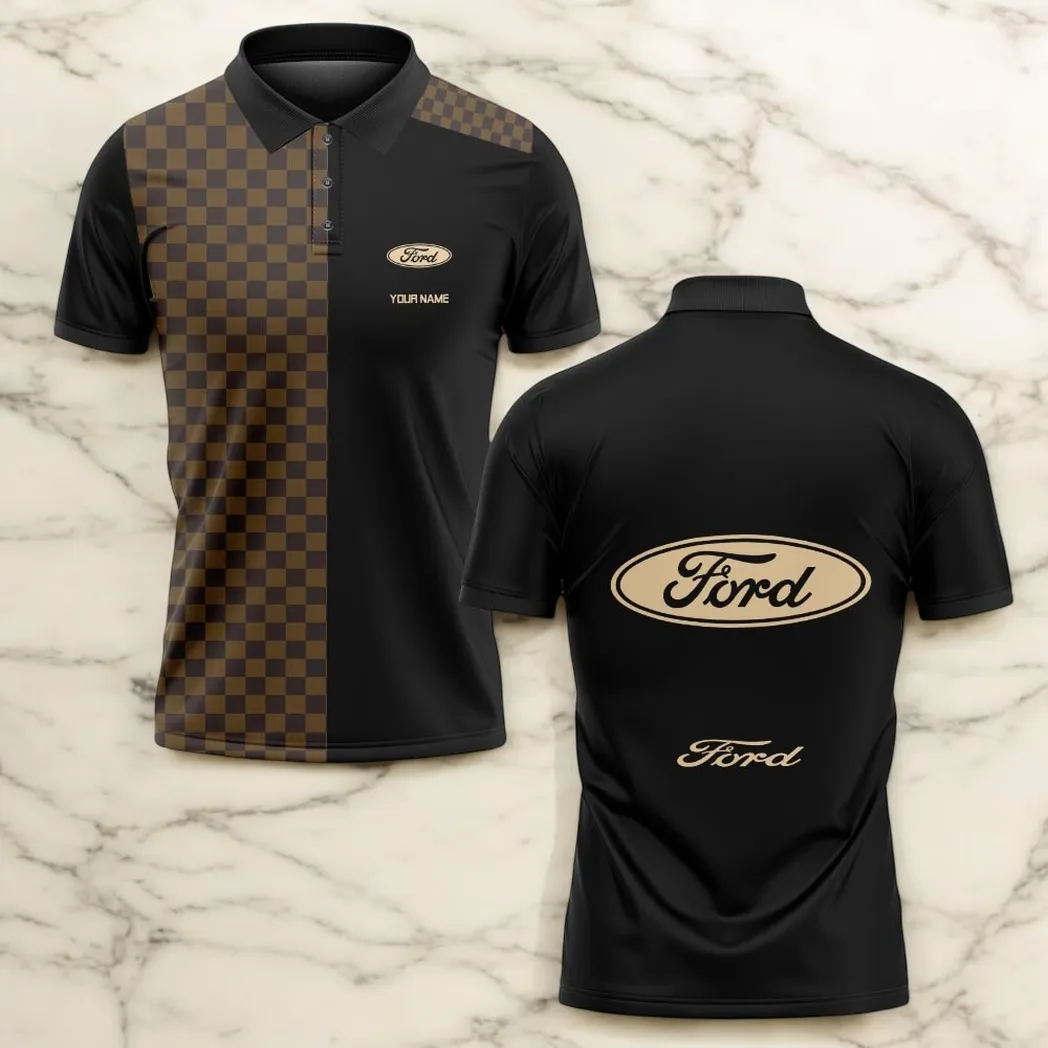 ford polo shirt lv style gift for ford lovers car176022525892 oacks