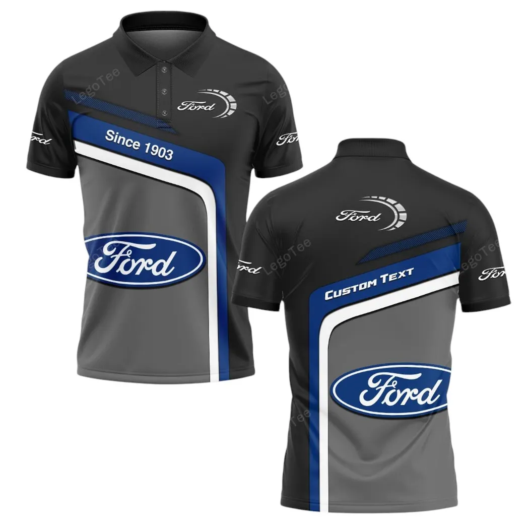 Ford Poloshirt, Geschenk für Ford Fan CAR11103032524