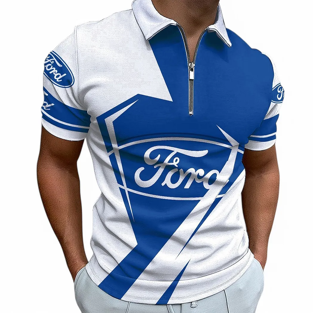 ford poloshirt mit reiverschluss fr mnner geschenk fr ford fan car68022125897 bmleb