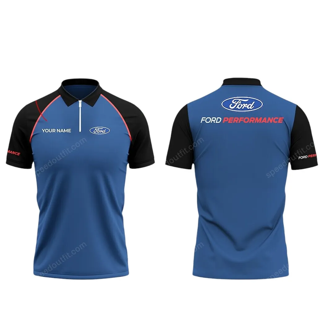 ford poloshirt mit reiverschluss geschenk fr ford fan car93031025246 jdncg