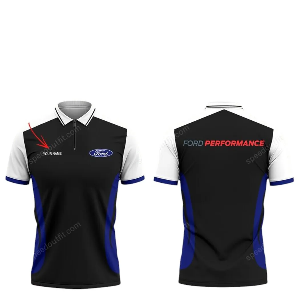 ford poloshirt mit reiverschluss geschenk fr ford fan car93031025251 r7n3a
