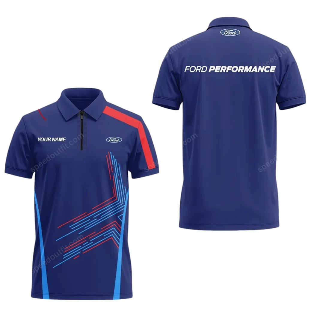 ford poloshirt mit reiverschluss geschenk fr ford fan car93031025255 vhfkh