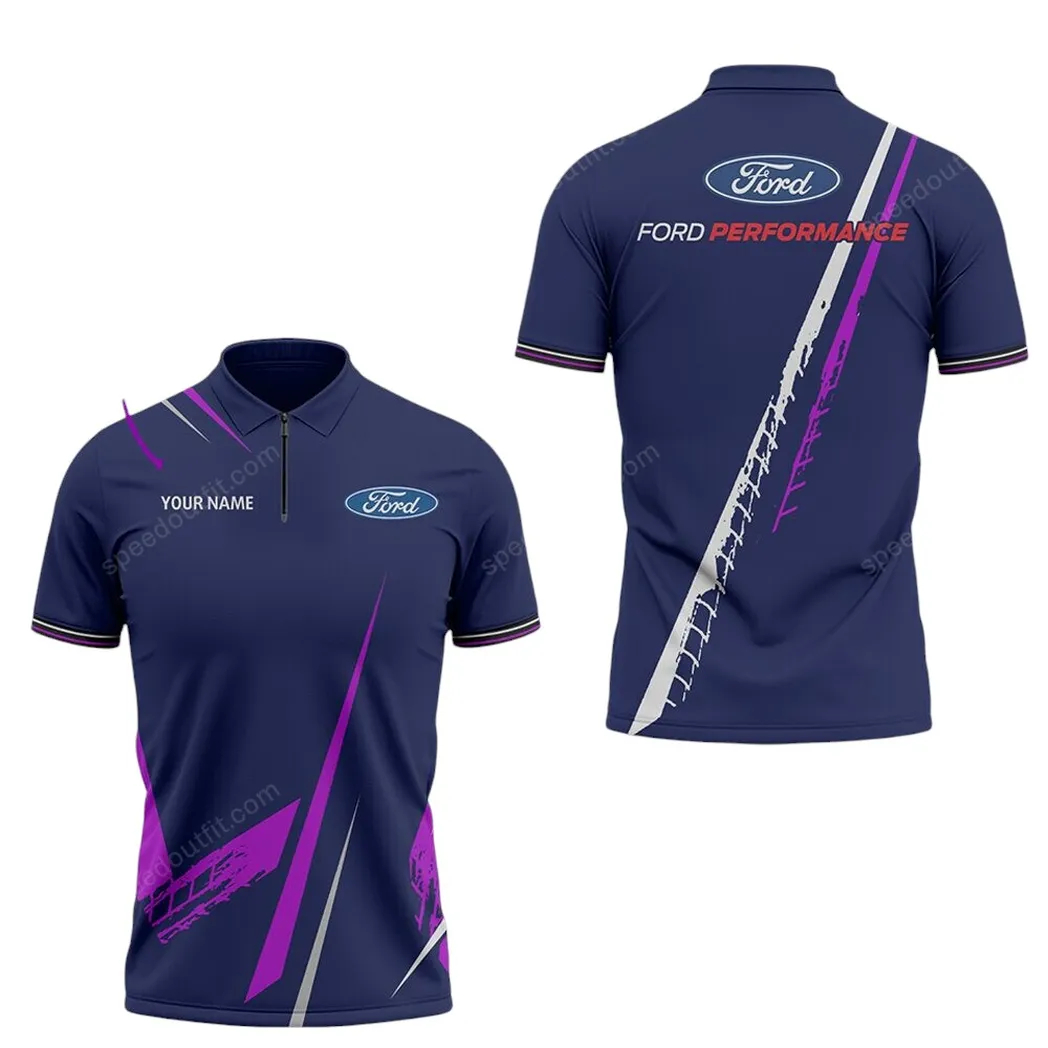 ford poloshirt mit reiverschluss geschenk fr ford fan car93031025256 rdaen