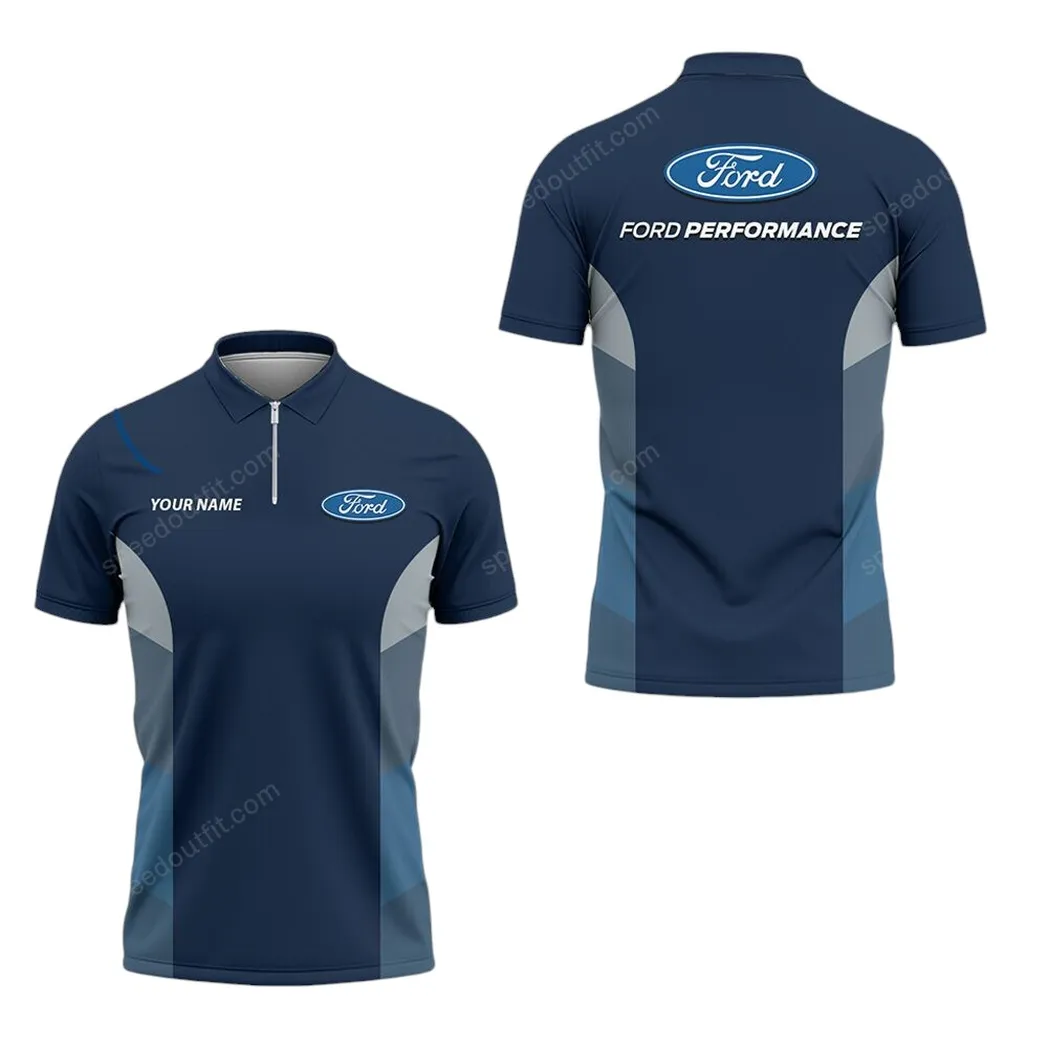 ford poloshirt mit reiverschluss geschenk fr ford fan car93031025258