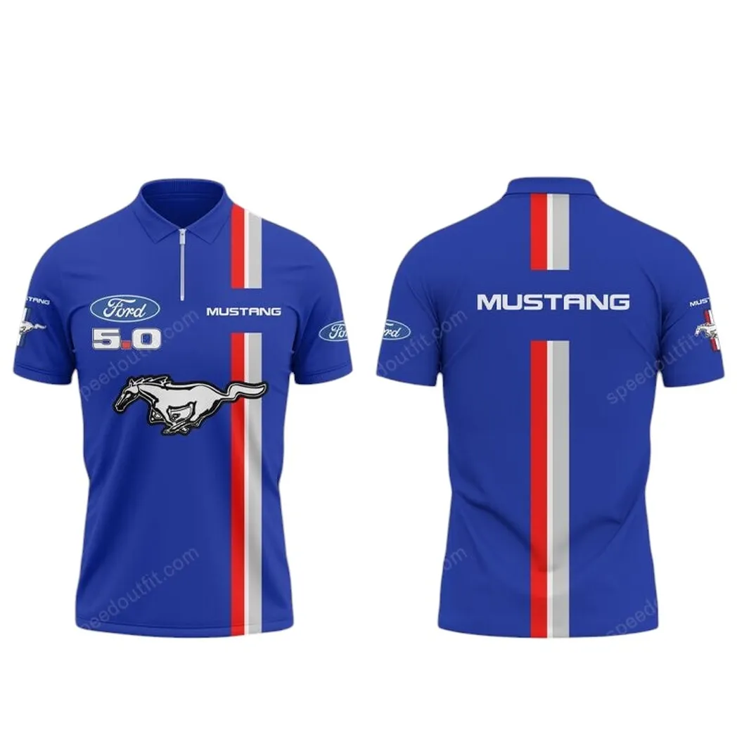 ford poloshirt mit reiverschluss geschenk fr ford fan car93031025326 2nttk