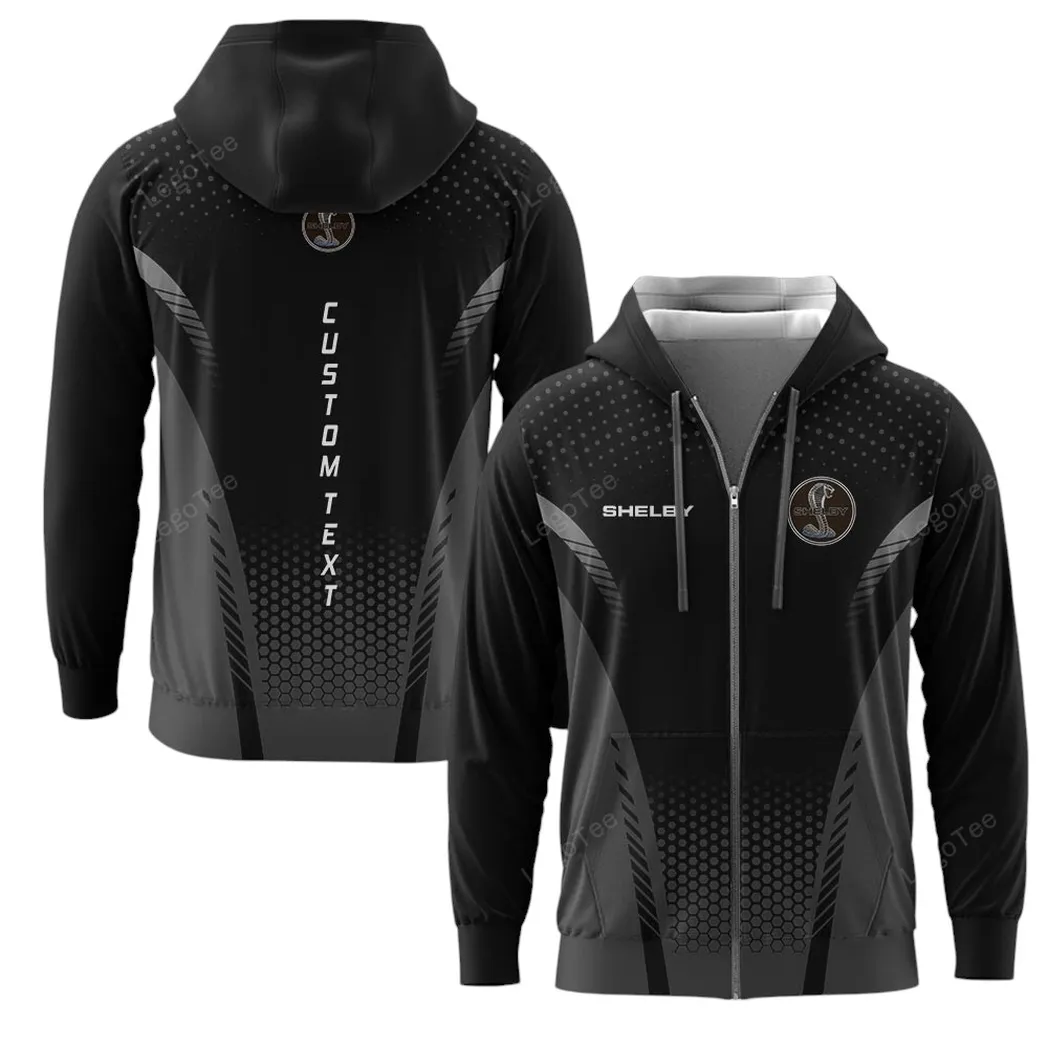 Ford Shelby Hoodie mit reißverschluss, Allover-Druck Hoodie Ford Shelby Fan CAR10803122568