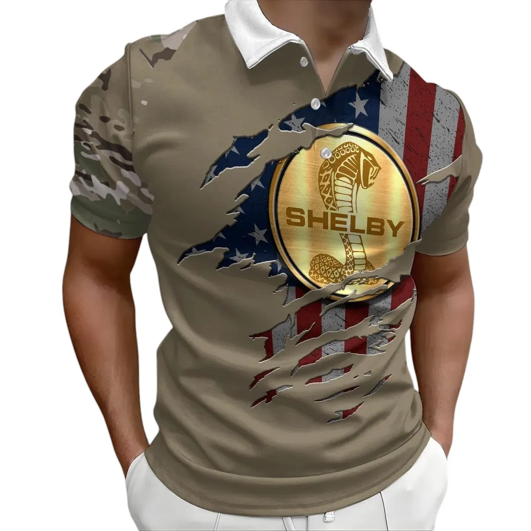 Ford Shelby Poloshirt, Geschenk für Ford Shelby Fan CAR340213031-2
