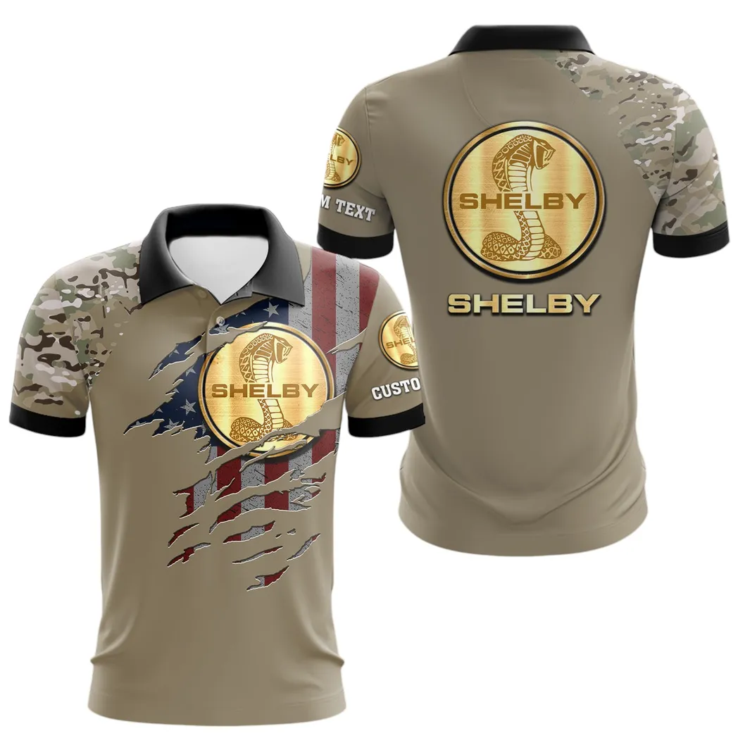 Ford Shelby Poloshirt, Geschenk für Ford Shelby Fan CAR46021725033-2