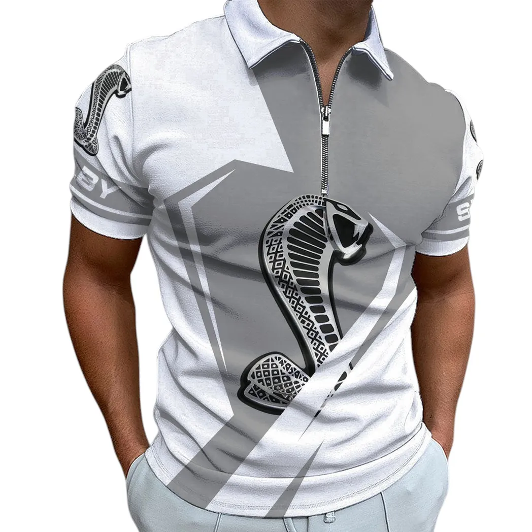 ford shelby poloshirt mit reiverschluss geschenk fr ford shelby fan car3202122525