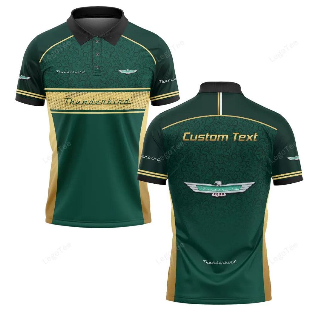 Ford Thunderbird Poloshirt, Geschenk für Ford Thunderbird Fan CAR137021325920-1