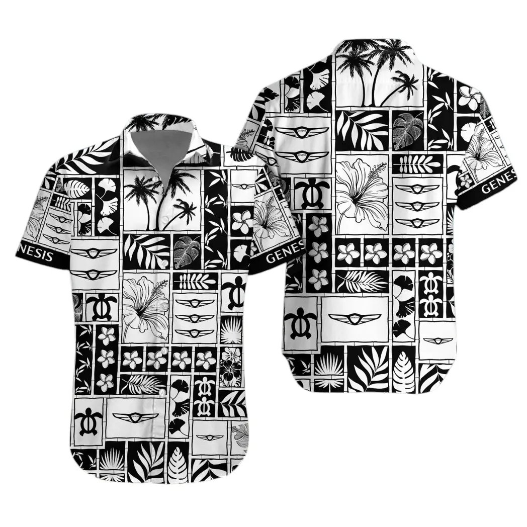 Genesis Hawaiihemd für Männer, Hawaiian Shirt für Genesis Fan CAR35021425026-1