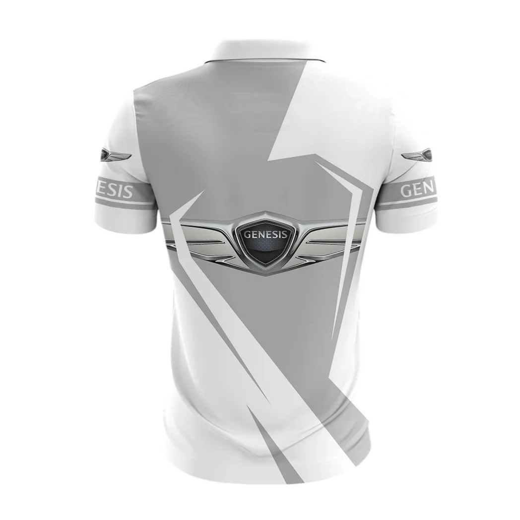 genesis poloshirt mit reiverschluss geschenk fr genesis fan car3202122566