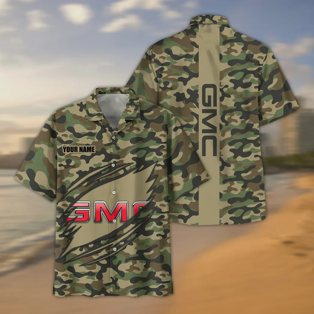 gmc hawaiihemd im camouflage stil oversized car210040825704 tu9il