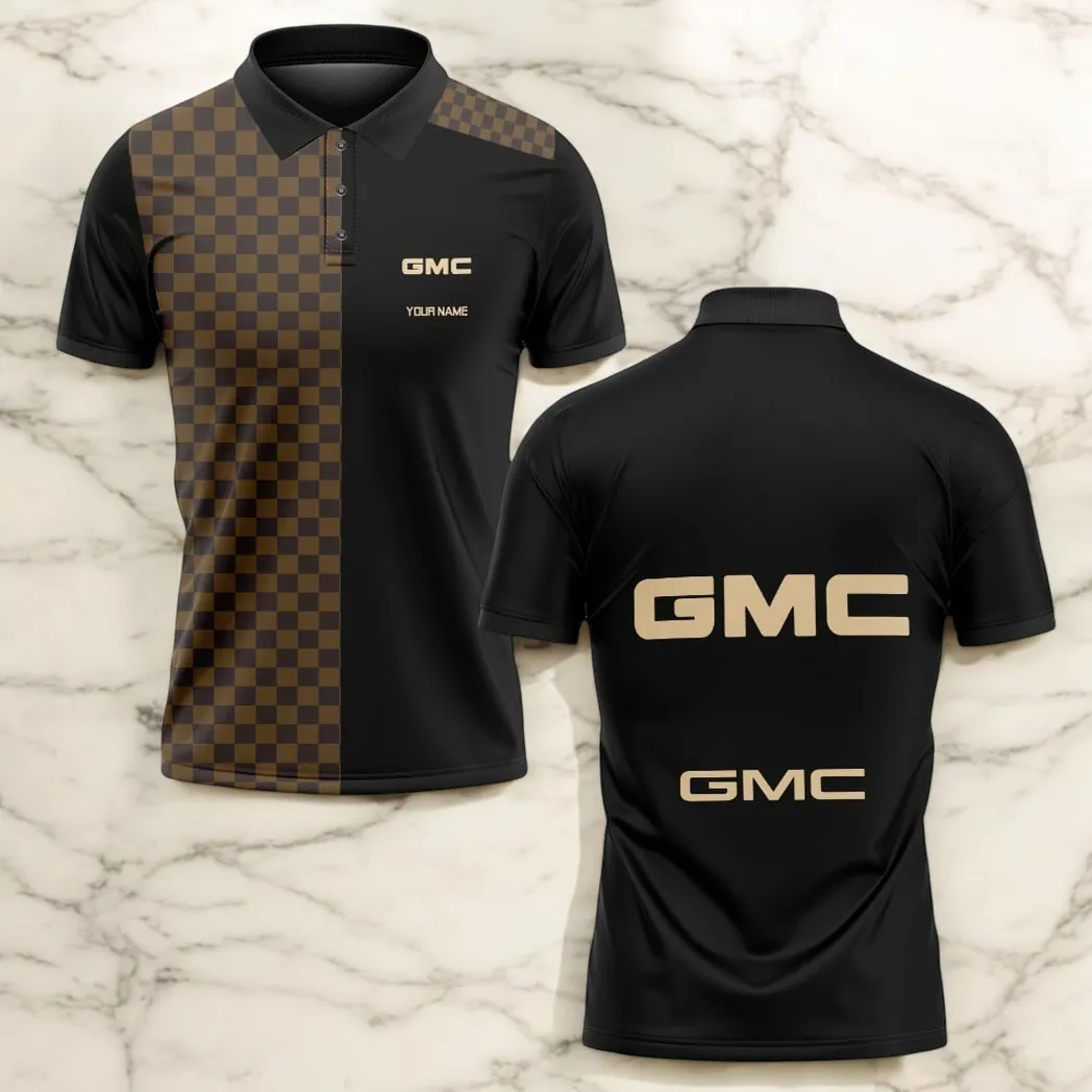 gmc polo shirt lv style gift for gmc lovers car176022525916 u926a
