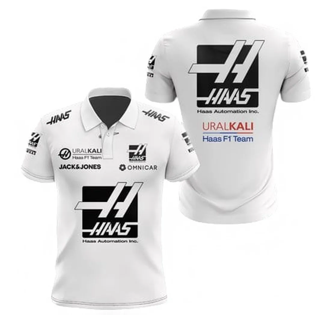 HAAS Polo Shirt, All Over Print Polo Shirt HAAS CAR40704092503