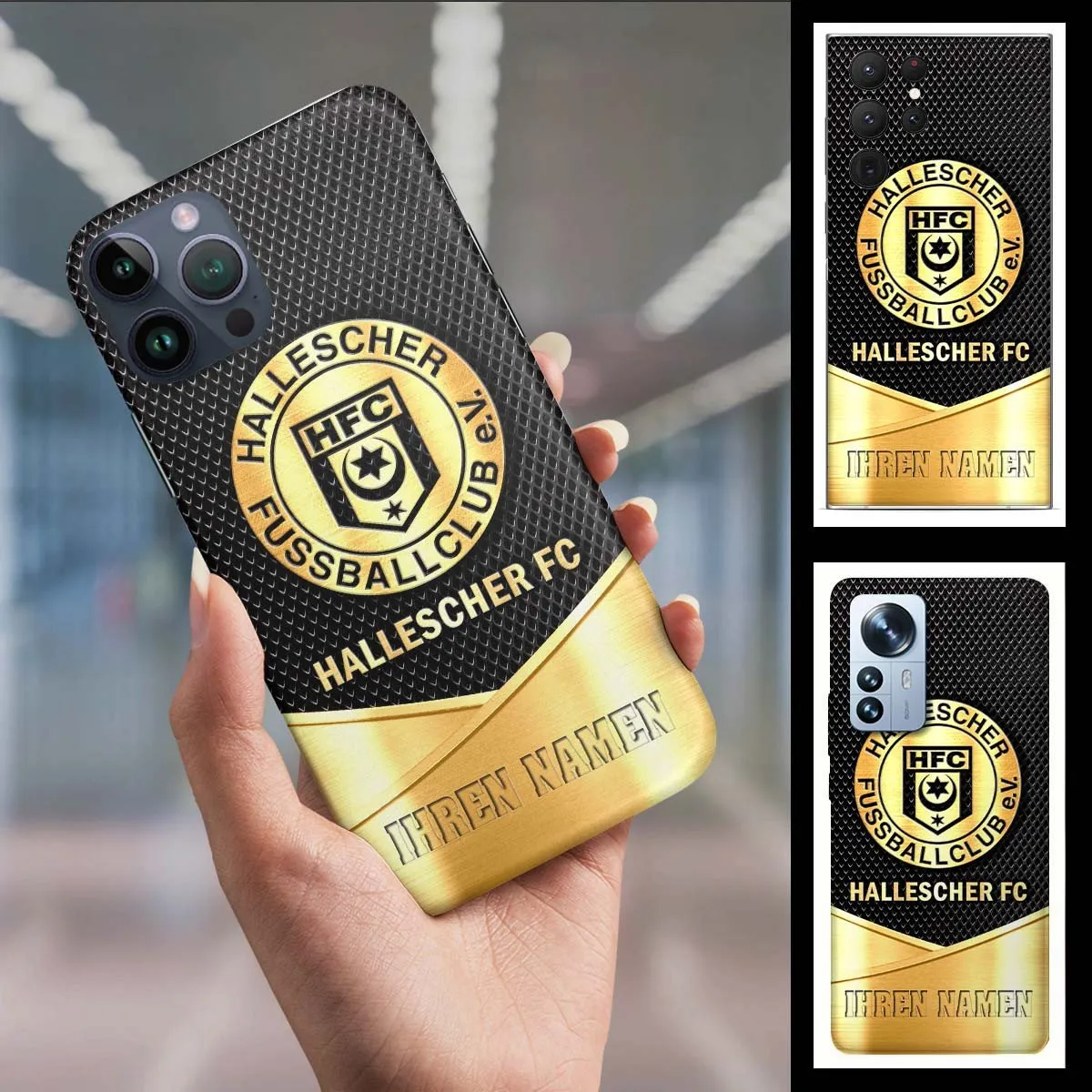 Hallescher Handyhülle, Geschenk für Hallescher BDE58052625366