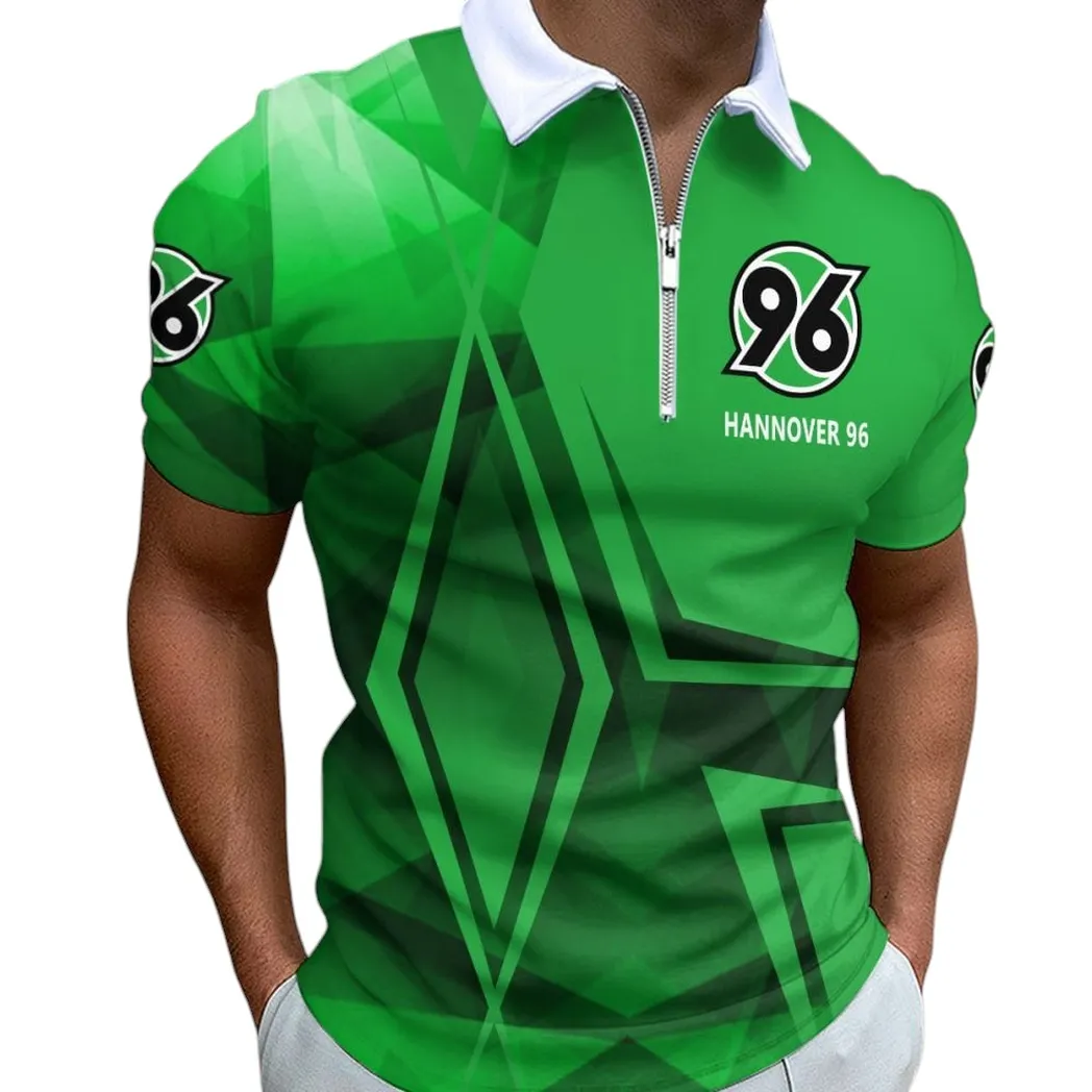 hannover 96 poloshirt mit reiverschluss fr mnner geschenk fr hannover 96 bde59052825827