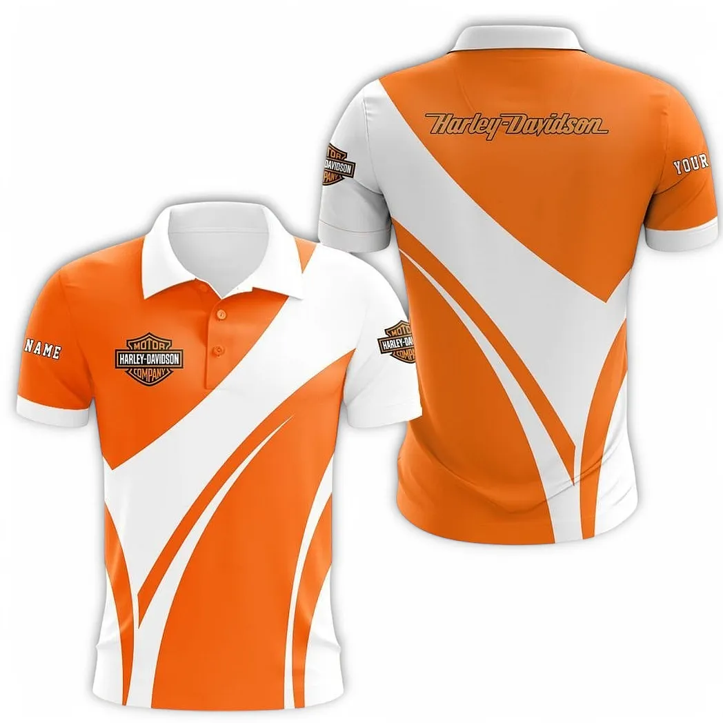 harley davidson personalisiertes poloshirt geschenk fr mnner car73021525692 2