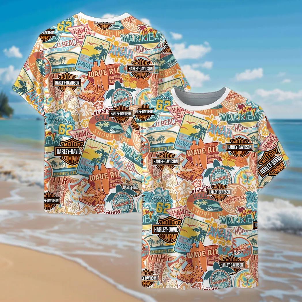 harley davidson t shirt im vintage stil oversized unisex hemd car04042025670 mslmd