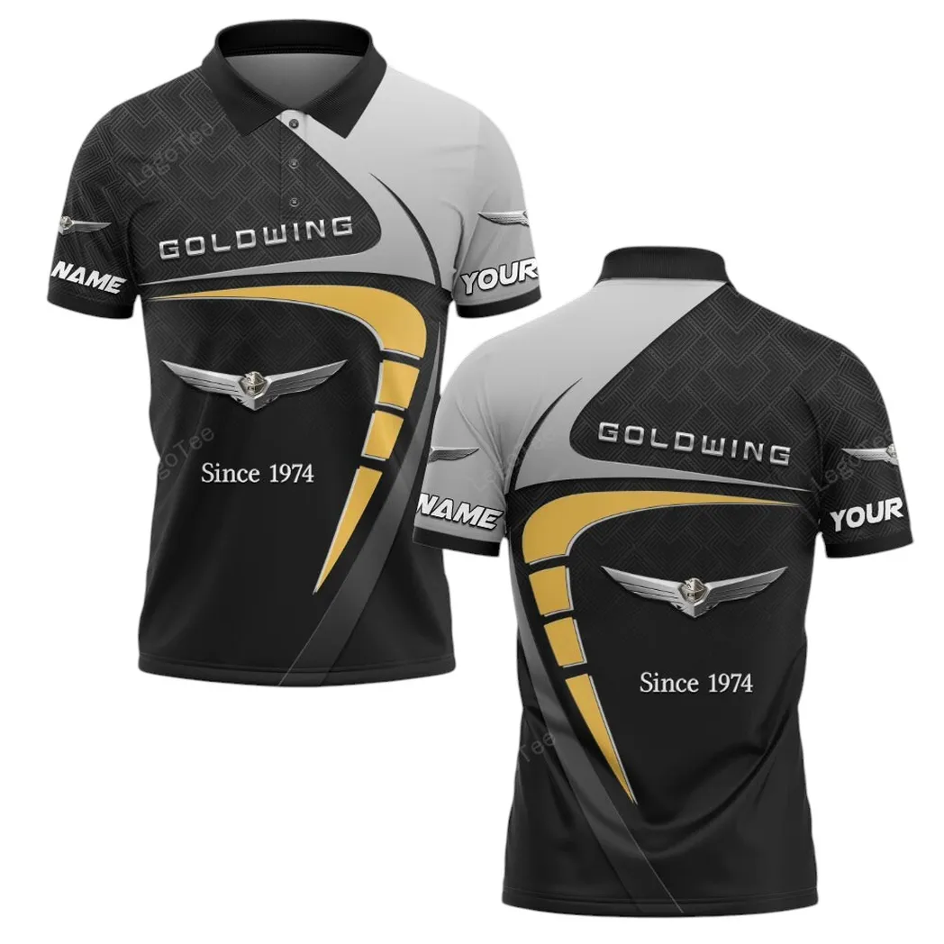 Honda Gold Wing Poloshirt, Geschenk für Honda Gold Wing Fan CAR11603032532