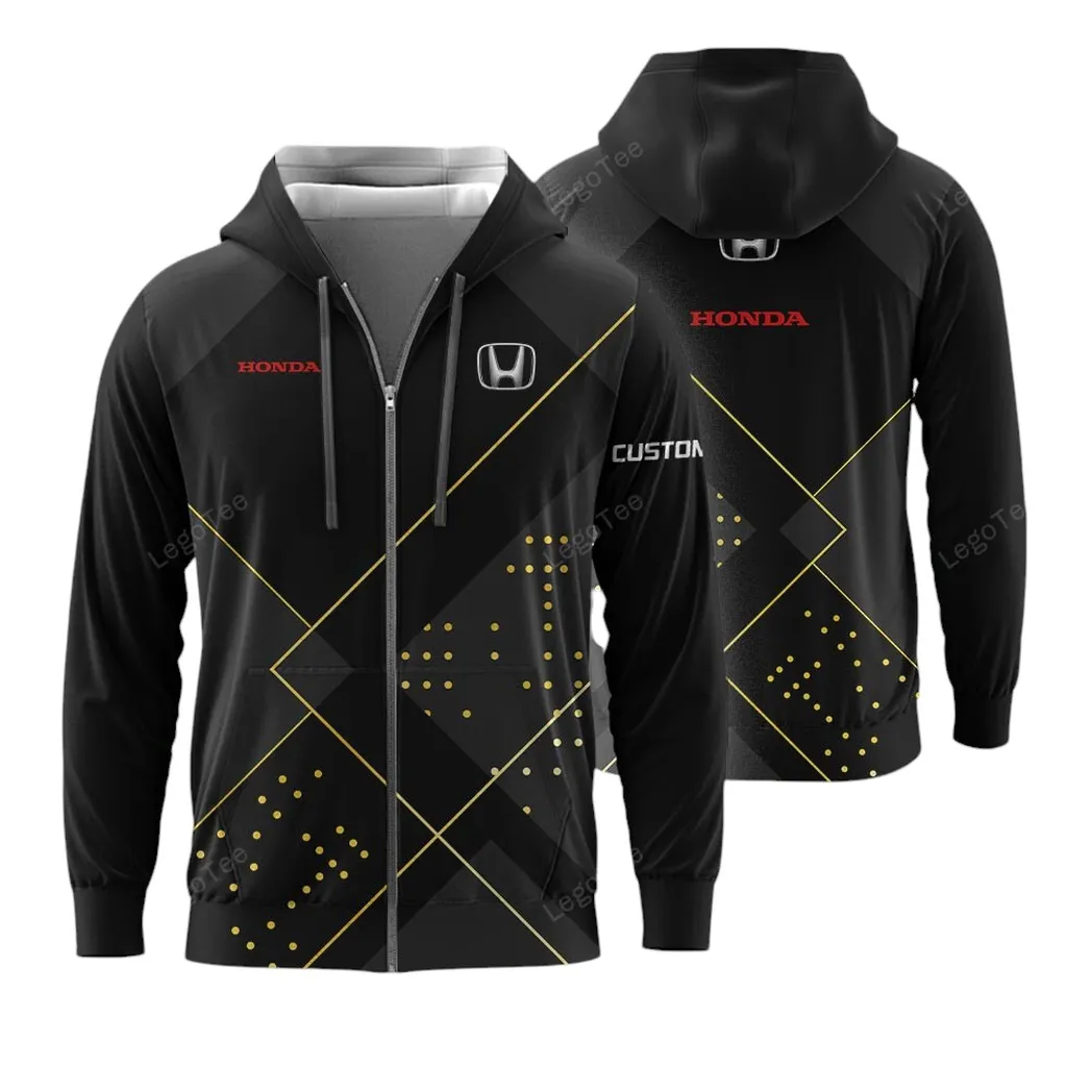 honda hoodie mit reiverschluss allover druck hoodie honda fan car11403032531