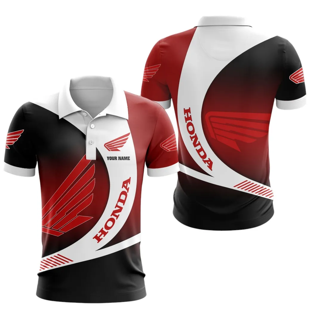 Honda Motorcycle Poloshirt, Geschenk für Honda Motorcycle Fan CAR7402222526