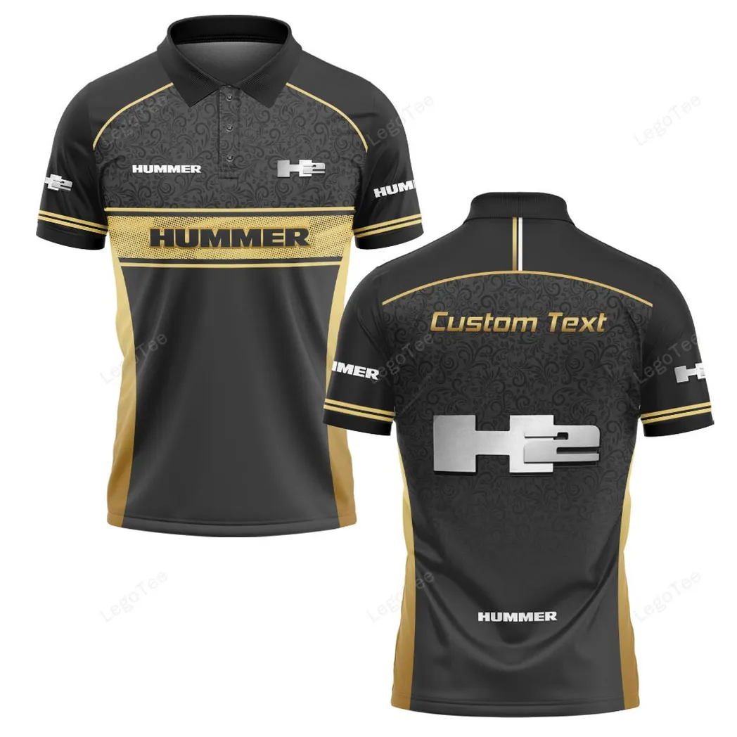 Hummer H2 Poloshirt, Geschenk für Hummer H2 Fan CAR137021325924-1