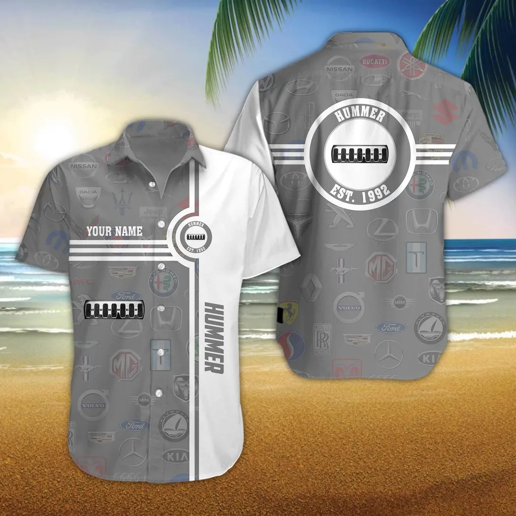 hummer hawaiihemd fr mnner all logo geschenk fr hummer fan car174022525003 w3z8k