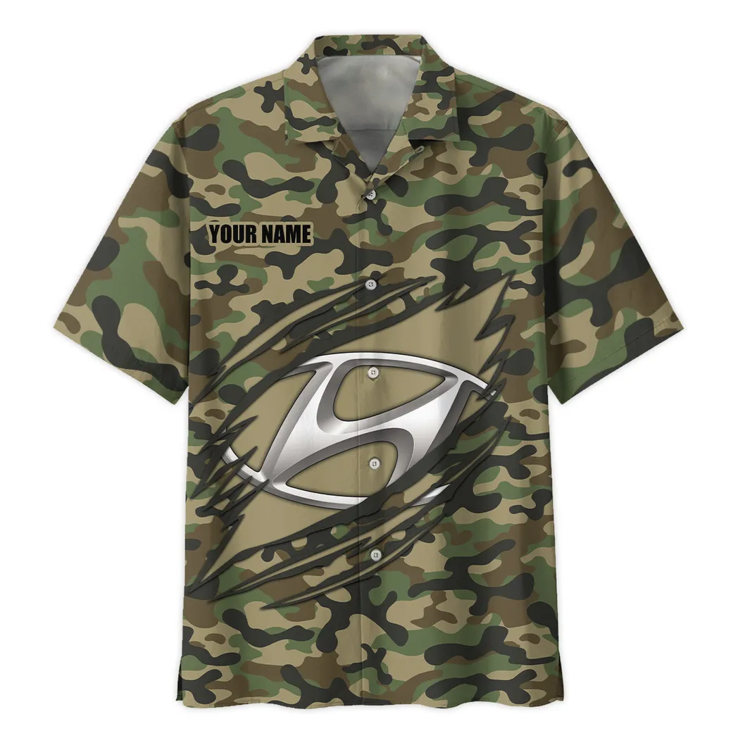 hyundai hawaiihemd im camouflage stil oversized car210040825707 rgowc