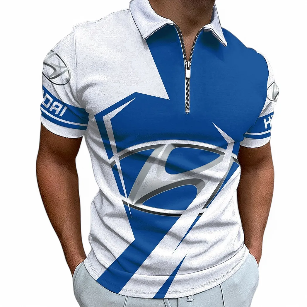 hyundai poloshirt mit reiverschluss fr mnner geschenk fr hyundai fan car68022125953 621tq