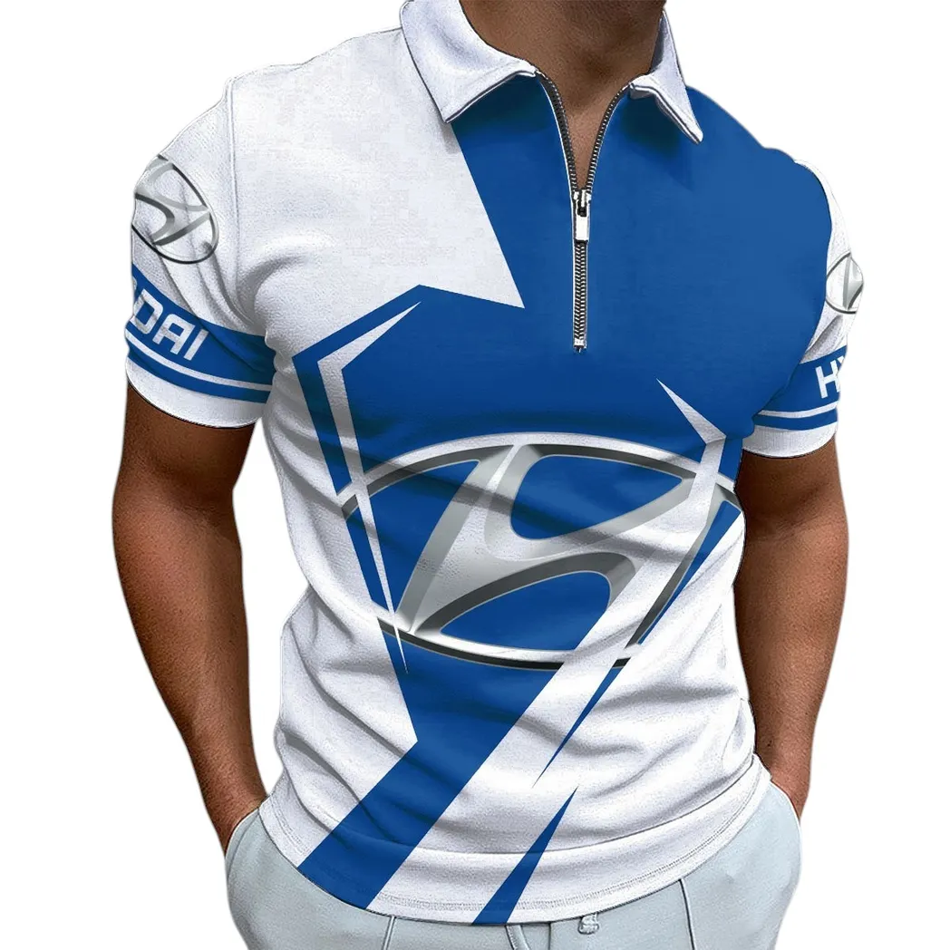 hyundai poloshirt mit reiverschluss geschenk fr hyundai fan car3202122551 hm50j