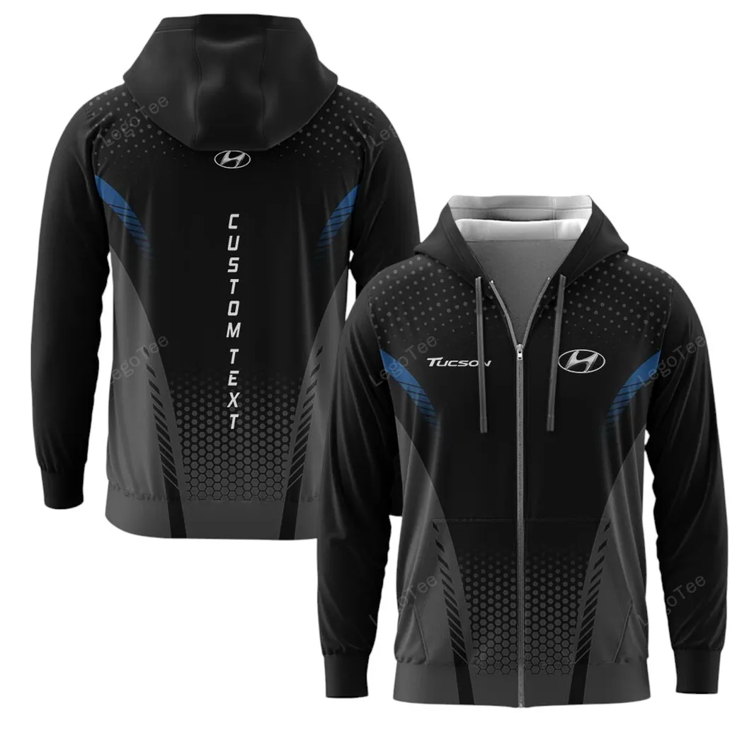 hyundai tucson hoodie mit reiverschluss allover druck hoodie hyundai tucson fan car10803122535 h93le