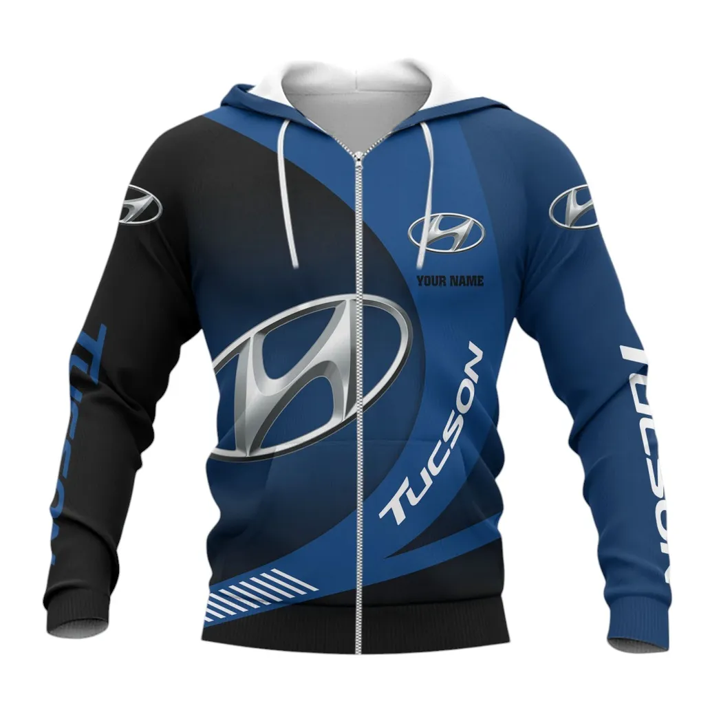 hyundai tucson hoodie mit reiverschluss allover druck hoodie hyundai tucson fan car7402222529 tjgp2