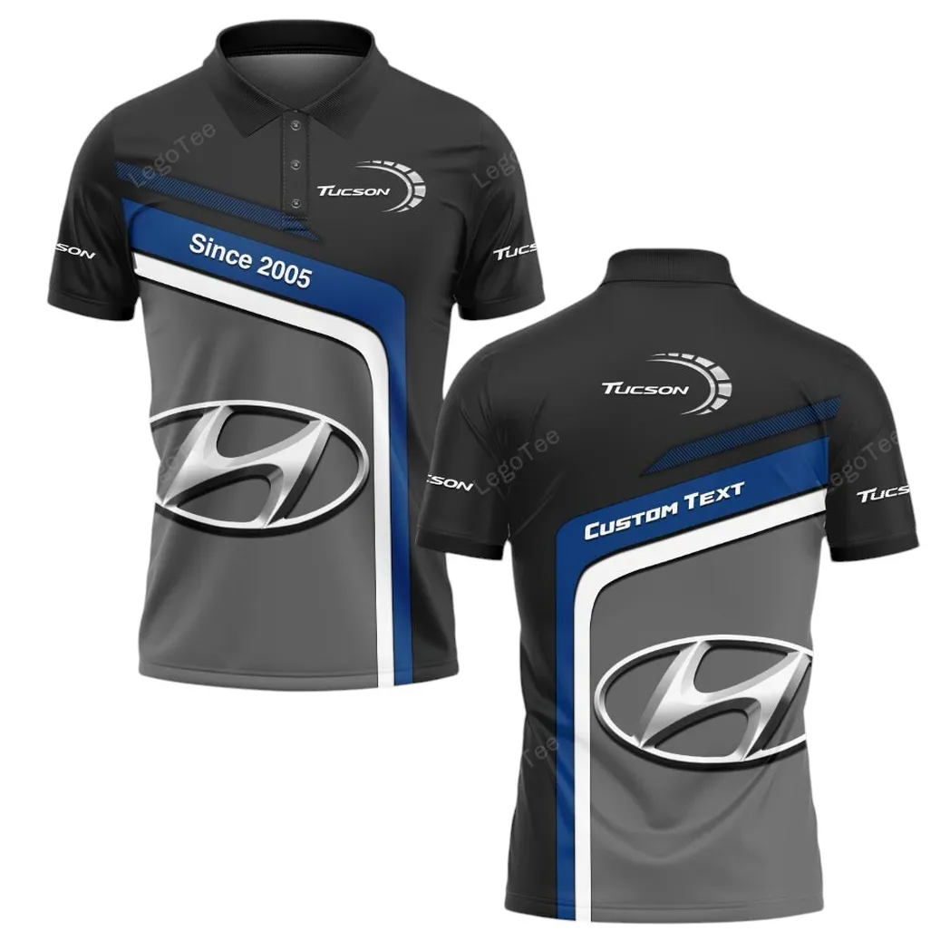 Hyundai Tucson Poloshirt, Geschenk für Hyundai Tucson Fan CAR11103032535
