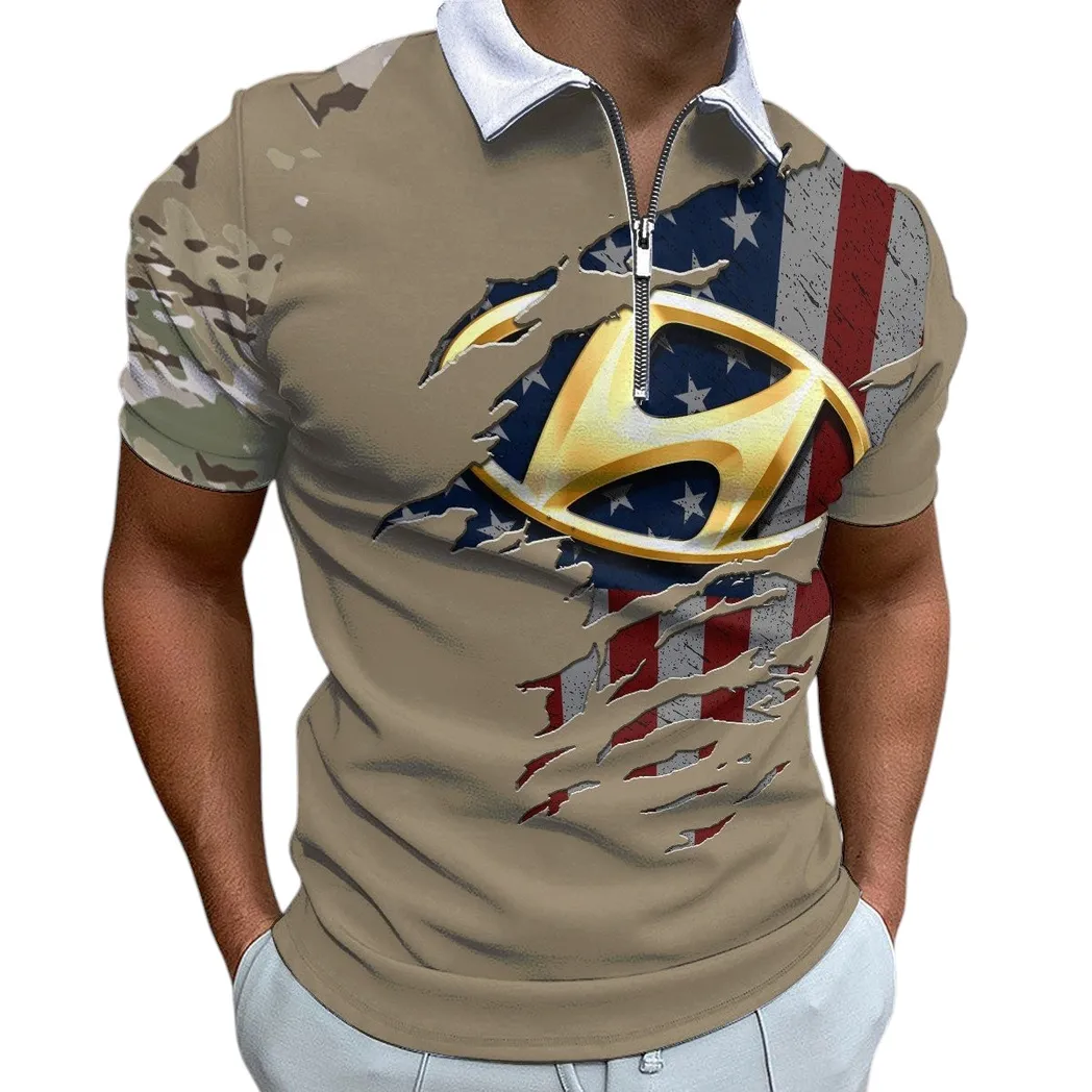 hyundai tucson poloshirt mit reiverschluss geschenk fr hyundai tucson fan car340213037 1