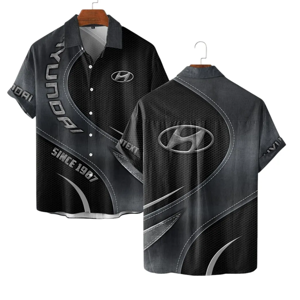 Hyundai Vintage Hawaiihemd, Geschenk für Hyundai Fan CAR17102252523