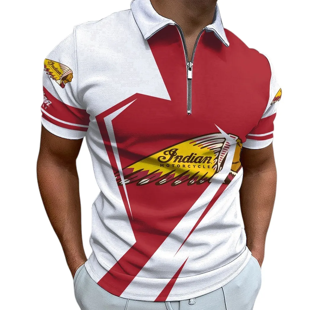 indian motorcycle poloshirt mit reiverschluss geschenk fr indian motorcycle fan motor3202122541 uiqsz